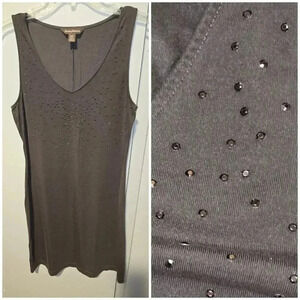 Tommy Bahama Embellished Studded Mini Dress or Tunic Tank Stretch Women's S